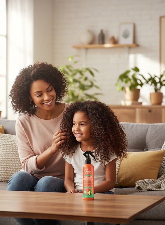 Lady Diana Roots Hydrating Avocado & Shea Butter Braid Spray - 250ml Nourishing Spray for Braids and Twists - Image 3