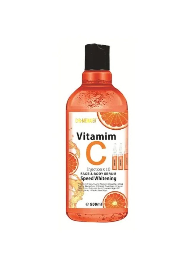 Dr. Meinaier Vitamin C Face & Body Serum Speed Whitening 500ml