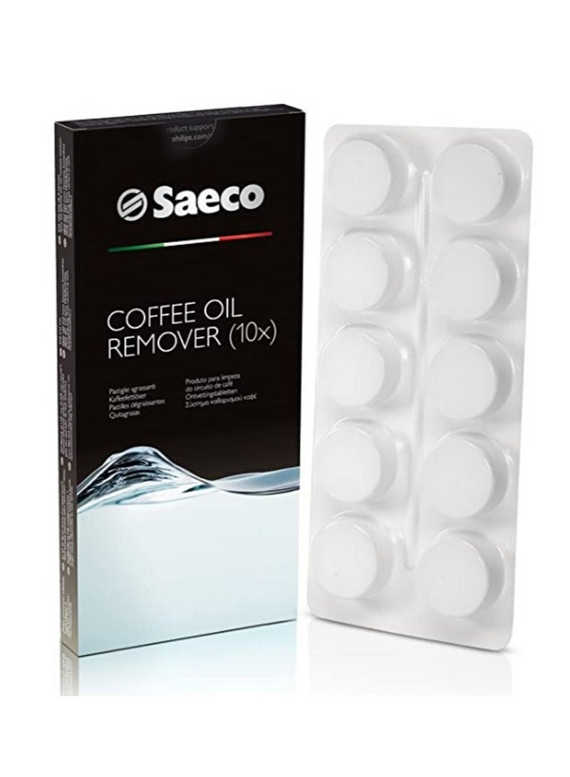 سايكو أقراص ماركة سائيكو (CA6704/99) لتنظيف البقايا الزيتية من مكائن القهوة (10 أقراص) - Image 1