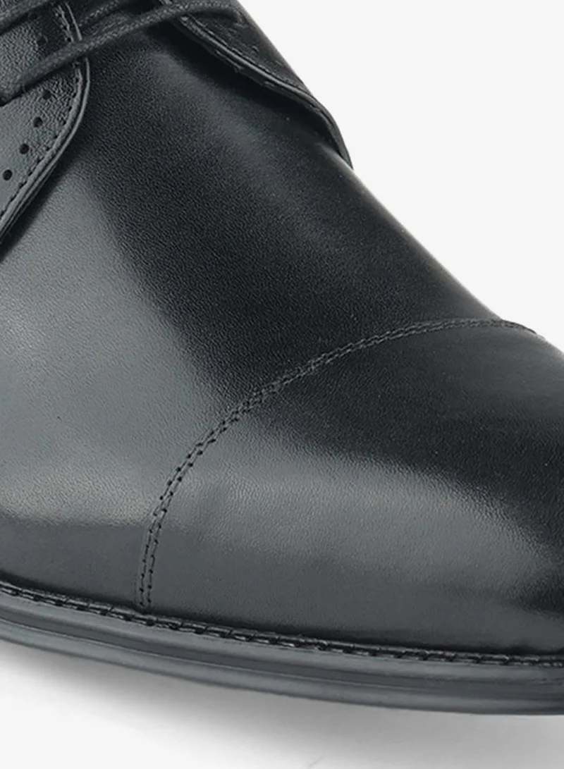 DUCHINI BLACK Men Lace-Up Derby Shoes for Men | Best Price UAE
