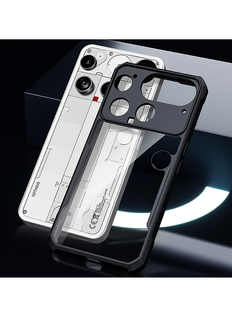 جراب لهاتف ناثينغ فون 3، غطاء خلفي بحماية عدسة الكاميرا، مصنوع من TPU + PC بامتداد ممتص للصدمات، جراب هاتف محمول واقٍ نحيف ضد الاصفرار - Image 4