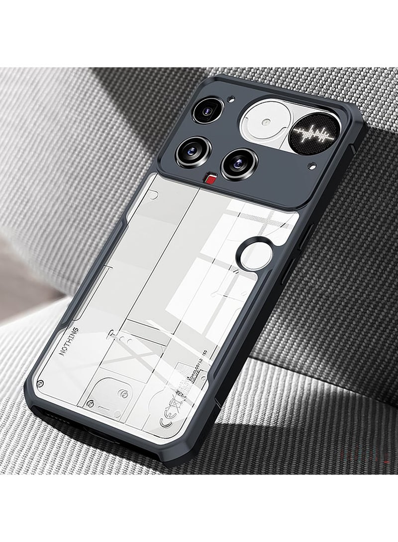 جراب لهاتف ناثينغ فون 3، غطاء خلفي بحماية عدسة الكاميرا، مصنوع من TPU + PC بامتداد ممتص للصدمات، جراب هاتف محمول واقٍ نحيف ضد الاصفرار - Image 5