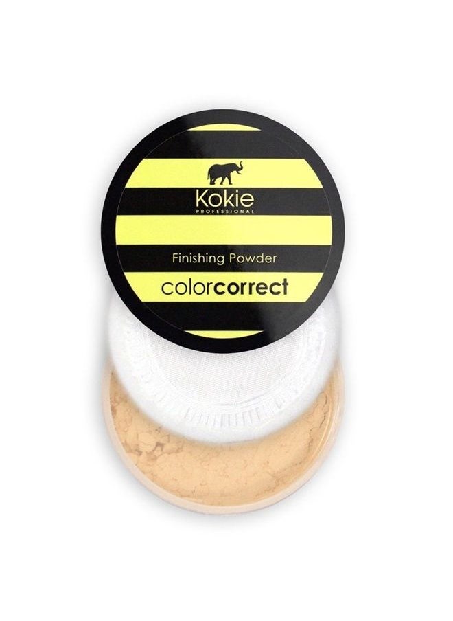 Kokie Cosmetics Setting Powders, Yellow - Darkness Correction, 0.18 Ounce 