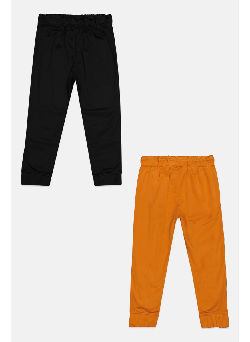Body Glove - Kids Boy 2 Pieces Brand Logo Sweatpants, Black - Image 1