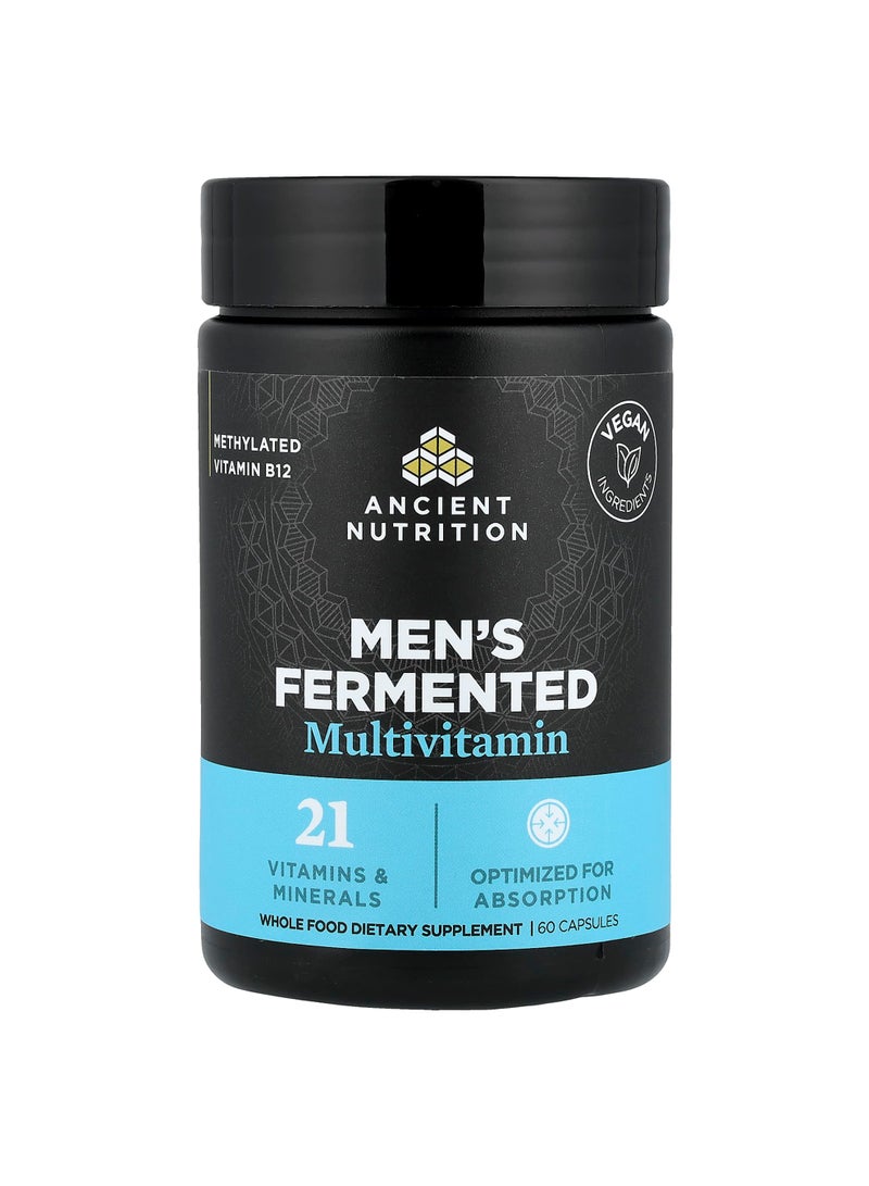 Men's Fermented Multivitamin, 60 Capsules
