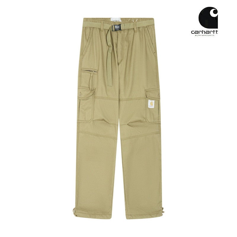 Trendy Brand Main Line Retro Military Style Multi-Pocket Cargo Pants Unisex Casual Loose Straight-Leg Long Pants - Image 4