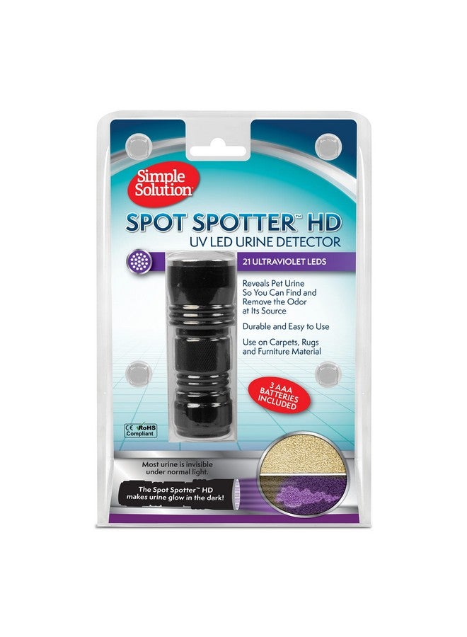 سيمبل سوليوشن جهاز كشف البول Spot Spotter HD Uv LED | يكتشف ويزيل بقع ورائحة بول الحيوانات الأليفة | 1 ضوء - Image 1