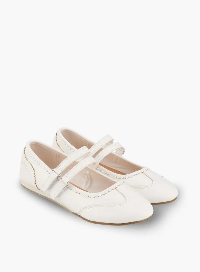 Flora Bella By Shoexpress Girls Double Strap Mary Jane Shoes