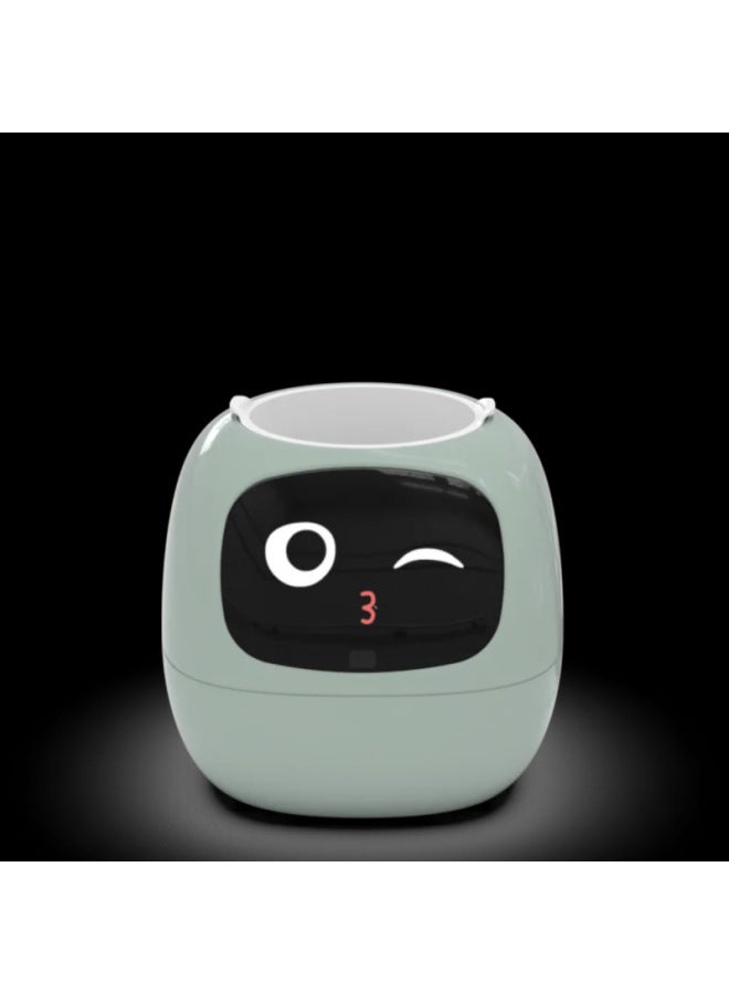 IVY Plant Cute Pet Robot Electronic Pet Healing Table AI Electronic Toys Creative Holiday Gift-Color:Green  - Image 1