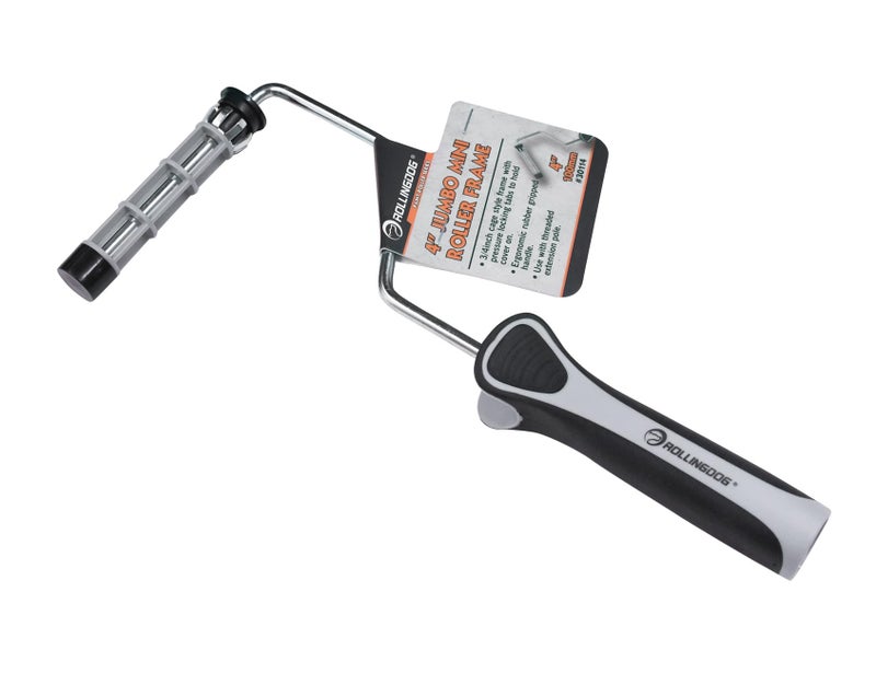 ROLLINGDOG 4 Jumbo Mini Roller Frame 34 Core Frame with Pressure Locking Tabs to Hold Cover On