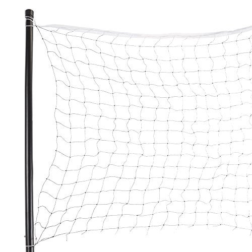 Hey Play Hey! Play! Badminton Set - Backyard Games Include 4 Badminton Rackets, 3 Birdies, Regulation-Size Net with Pole Stakes and Carry Bag - Outdoor Sports - Image 3