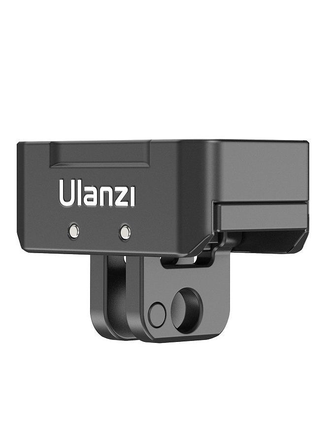 Ulanzi - Ulanzi Aluminum Alloy Quick Release Mount Base with Magnetic Action Camera Mount Interface - Image 1