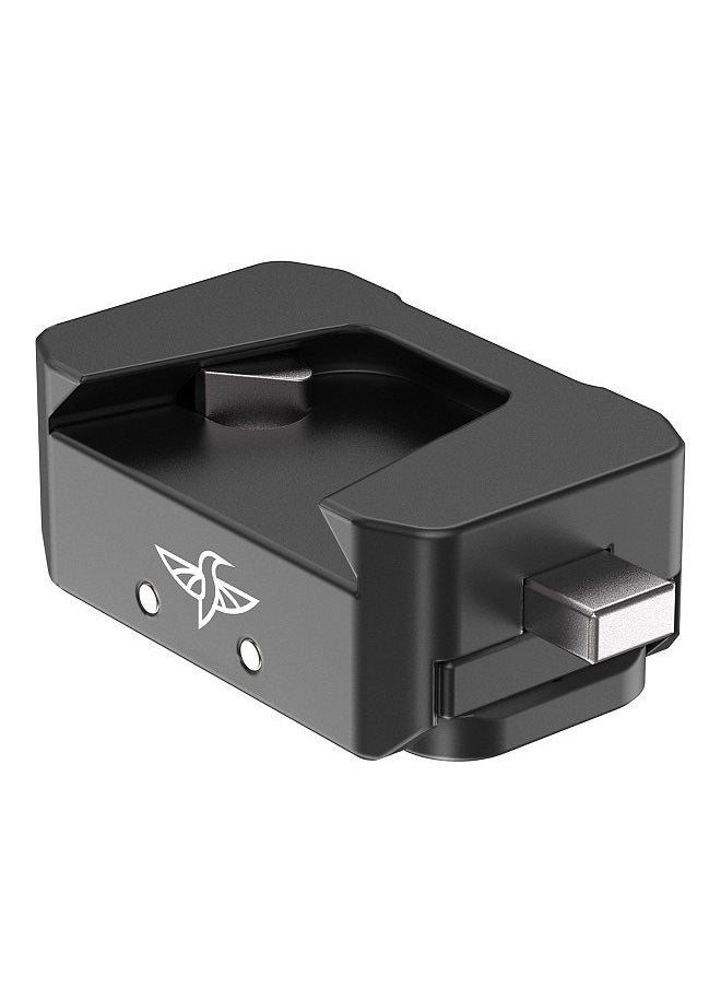 Ulanzi - Ulanzi Aluminum Alloy Quick Release Mount Base with Magnetic Action Camera Mount Interface - Image 1