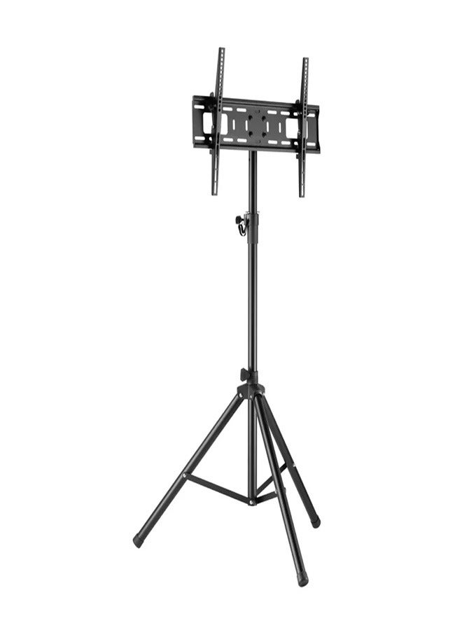Skill Tech SH 08 46T Tilting TV Mount with Portable Tripod Stand for 37–70 Inch Screens, VESA 600x400, Max Load 35kg – Adjustable TV Stand for Home & Office  Black - Image 1