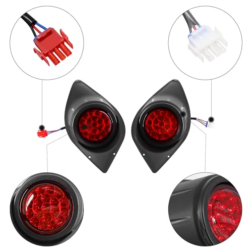 Drive-up Golf Cart LED Tail Light for Yamaha G29 Drive 2007-2016 Gas or Electric Models - Image 5