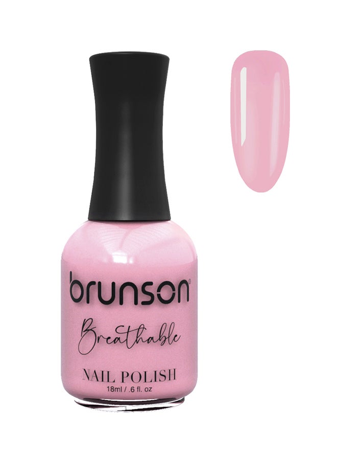 brunson Breathable Nail Polish Halal nail polish Wudu friendly Quick-Dry Vegan long lasting but easy peel off   18ml BH175
