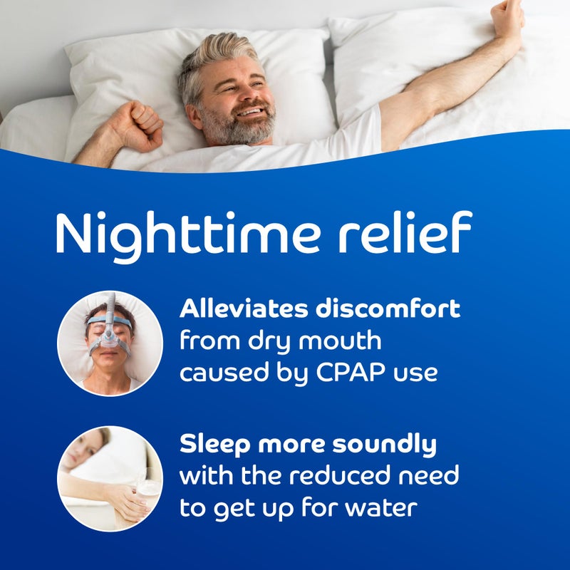 Oracoat أورا كوت زيليميلتس لتخفيف جفاف الفم أقراص لاصقة مرطبة للفم 40 قطعة، 5 عبوات، طعم حلو قليلاً مع زيلتول، لجفاف الفم، تحفز اللعاب - Image 5