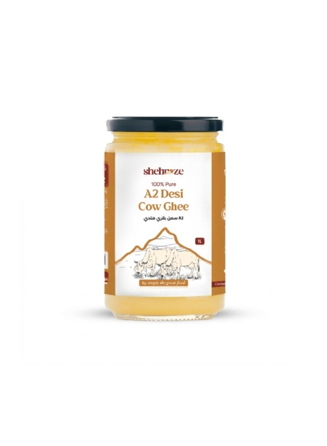 A2 Desi Ghee, Cow Ghee - 1 Litre, UAE