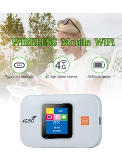 Necomi Portable Wireless Modem, 4G/5G LTE Modem, Wireless Wi-Fi router Range Extender, 300Mbps 3000mAh Mobile Pocket WiFi Router with SIM Card Slot  - Image 3