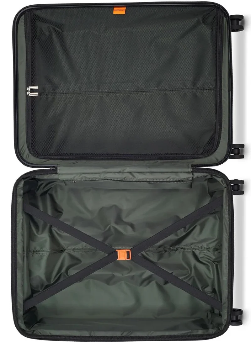 DELSEY Paris  Securitech Citadel By Delsey Paris 70 Cm 4-Double Wheeled Expandable Check-In Luggae Trolley Case - Khaki  | Best Price UAE
