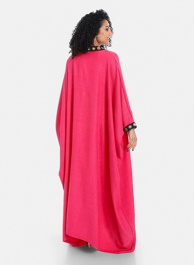 Red Circle Plain women's cardigan - Image 3