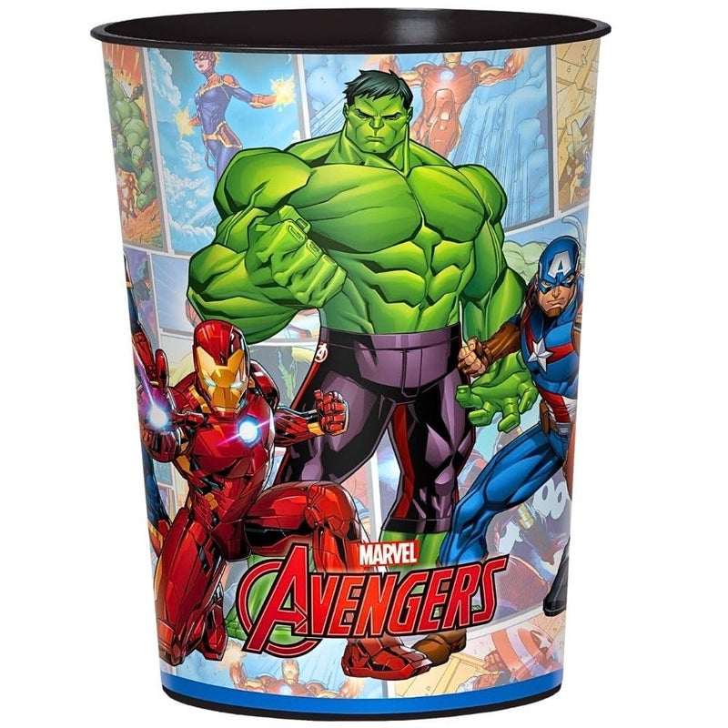 Amscan Marvel Avengers Plastic Favor Cup  16 oz  Multicolor  1 Pc
