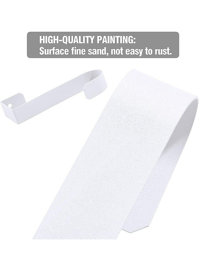 3-Piece Over The Door Hooks Bathroom Hook, Sturdy Metal Single Over Door Hooks for Hanging Towels Clothes Bathroom, Hold Up to 5KG - Image 3