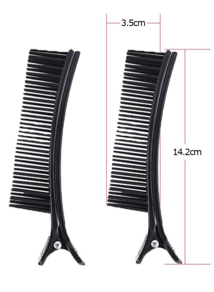 Excefore Hair Sectioning Clips, Plastic Hairdresser Clips, Hair Hairdressing Styling Clips for Styling of All Hair Types - Image 2