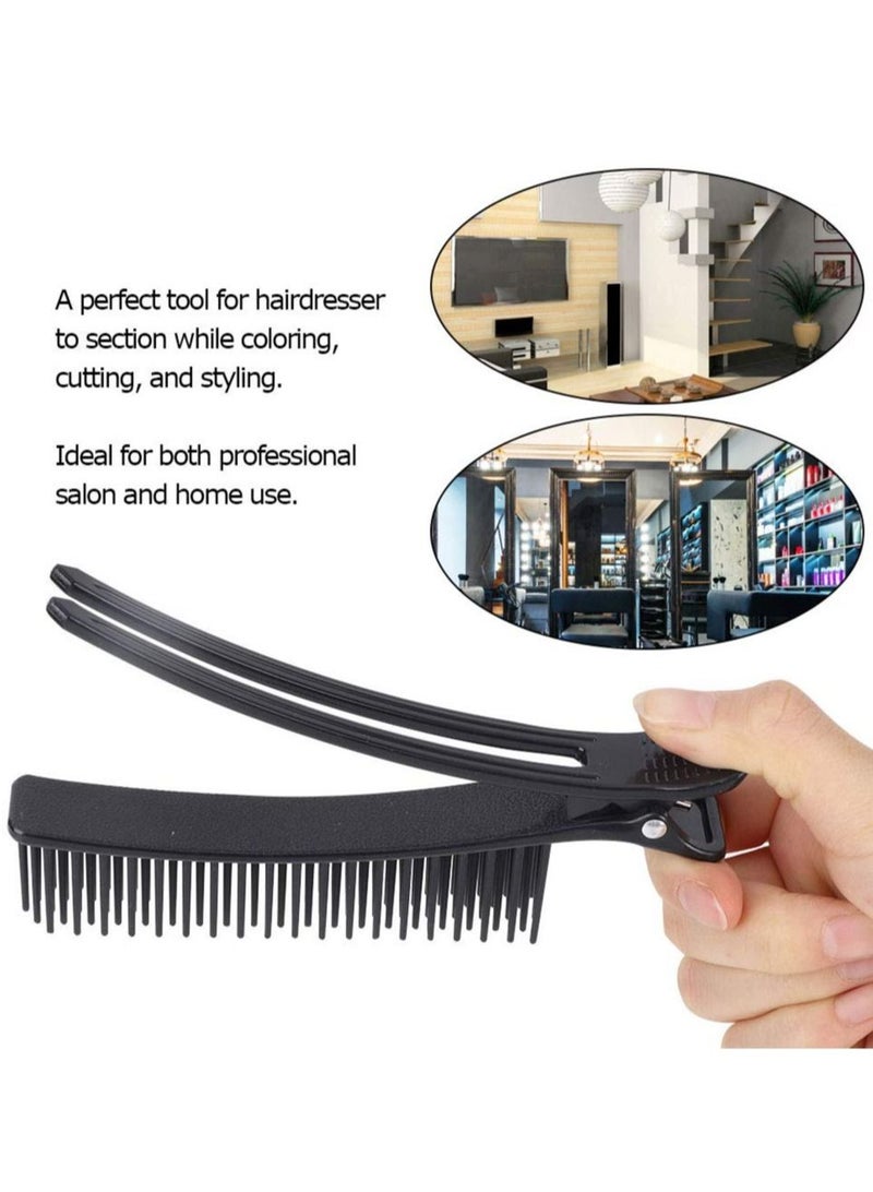Excefore Hair Sectioning Clips, Plastic Hairdresser Clips, Hair Hairdressing Styling Clips for Styling of All Hair Types - Image 4