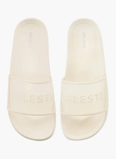 Celeste Women's Logo Detail Slip-On Slides