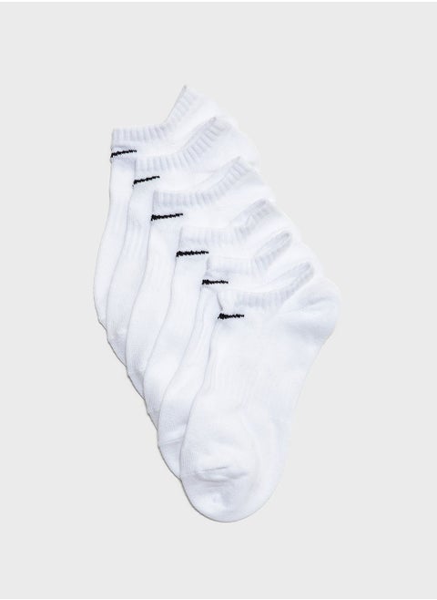 6 Pack No Show Socks