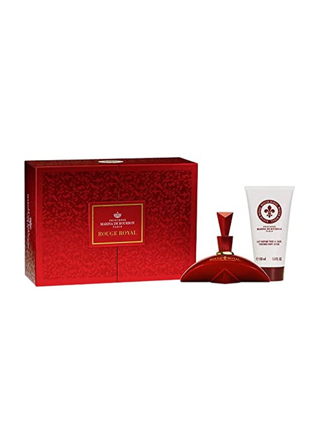 Marina De Bourbon - Marina De Bourbon Rouge Royal Women Edp 100Ml + 150Ml Bl Set - Image 1