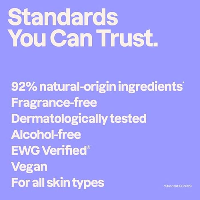 ATTITUDE Revitalizing Cleansing Gel, Gentle Face Wash with Betaine & Niacinamide for Radiant, Healthy-Looking Skin, EWG Verified, Vegan, Unscented, 3.4 Fl Oz - Image 4