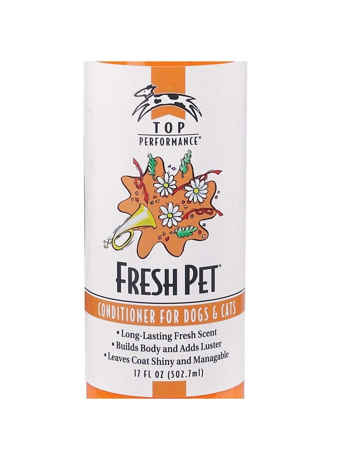 توب بيرفورمانس بلسم الحيوانات الأليفة عالي الأداء لتقليل التشابك والتشابك، بحجم 17 أونصة - تركيبة مرطبة تمنح المعاطف لمعانًا - Image 2