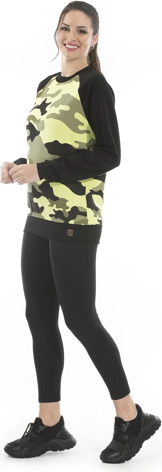 الكسندر جاردي Camouflage Patterned Sweatshirt (UN-14591)