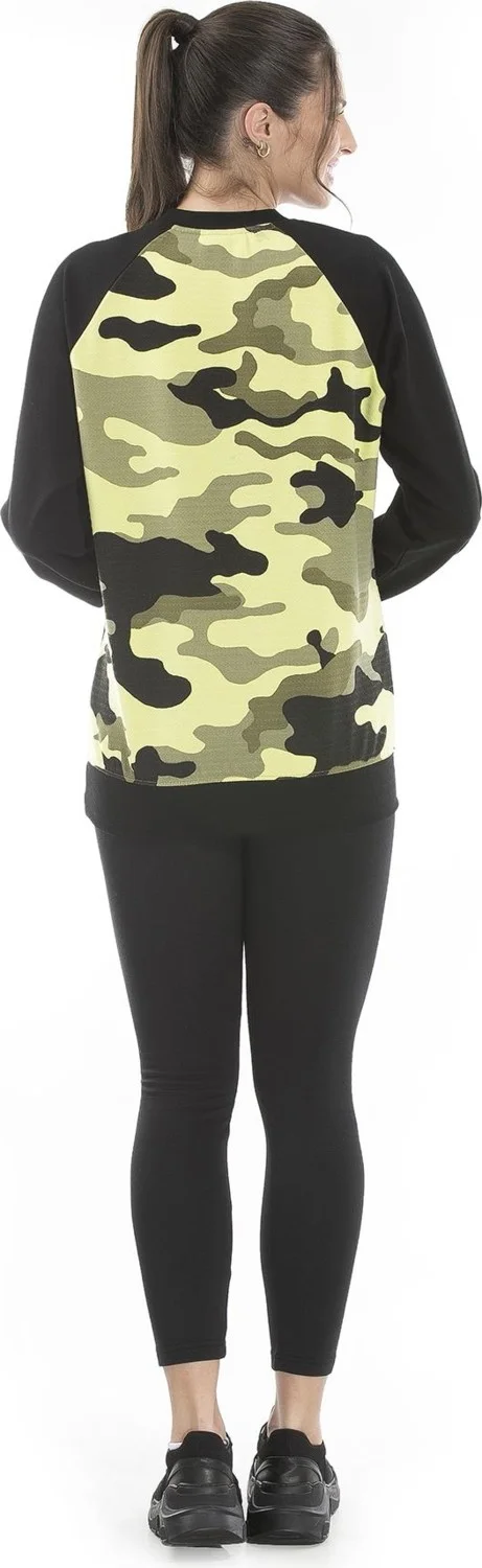 الكسندر جاردي Camouflage Patterned Sweatshirt (UN-14591)