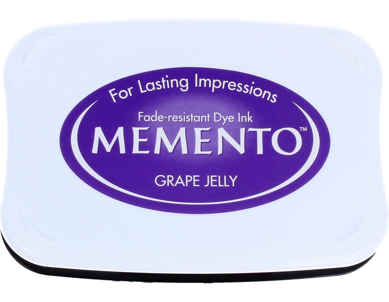 Tsukineko Memento Dye Ink Pad  Grape Jelly