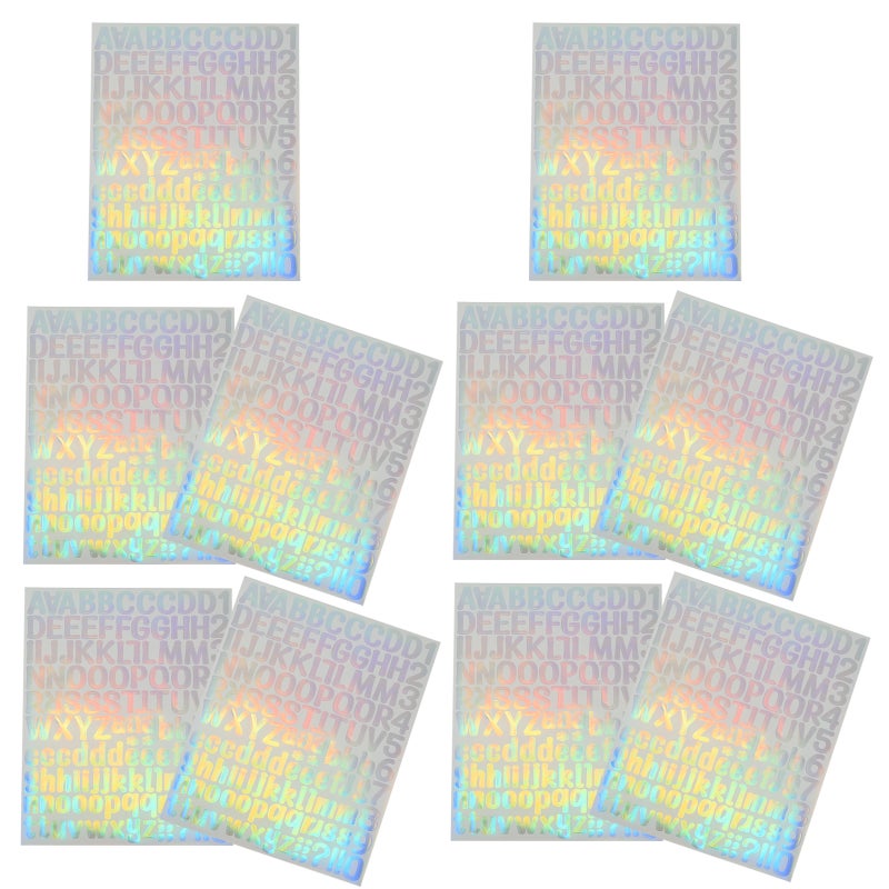 Letter Sticker Decors for DIY Crafts, Removable and Durable, Perfect for Creative Projects - Image 1