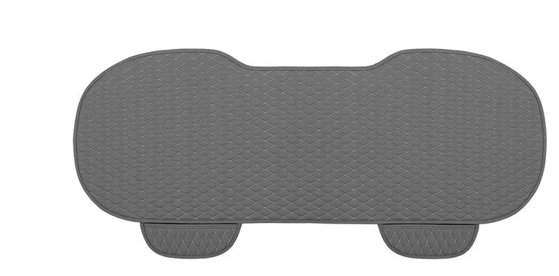 BAGILO Car Seat Mat Vehicle Seat Cover Car Seat Cushions Front Single Seat Cover (Pack of 01) (Grey) - Image 1