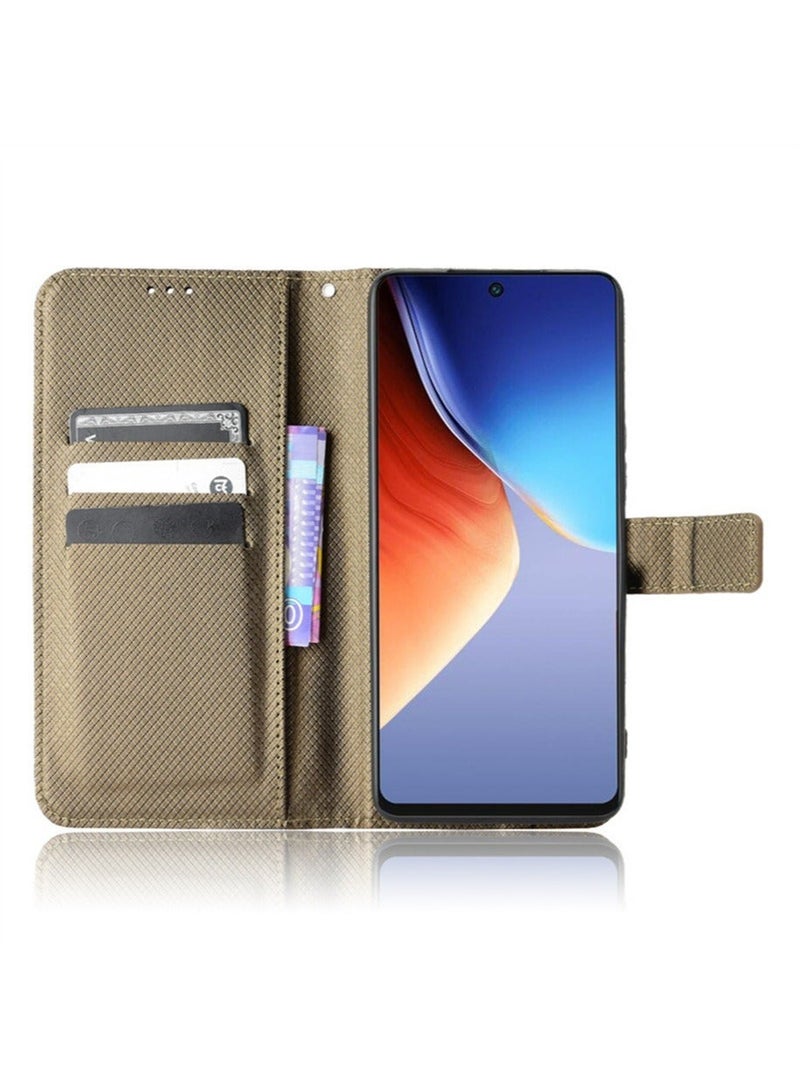 Huawei Nova 11i 5G Phone Case Cover with Full Body Camera Len Protector PU Leather Wallet Card Holder Shockproof Protective Back Cover with Release Hand Phone Holder Daily Video Kickstand  - Image 3