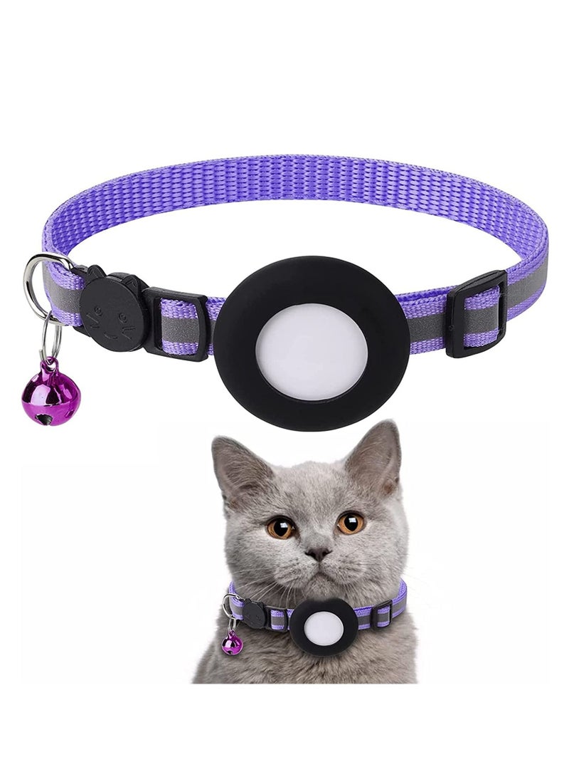 طوق كات بعلامة الهواء مع جرس وإبزيم أمان - Image 1