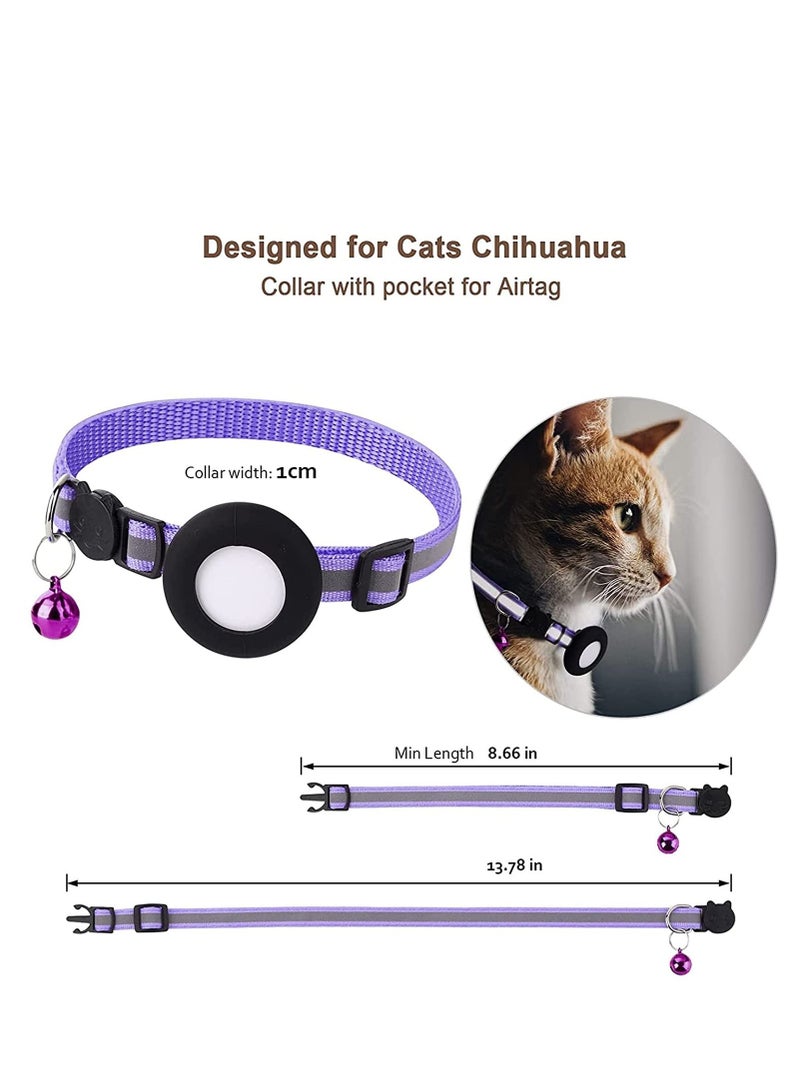 طوق كات بعلامة الهواء مع جرس وإبزيم أمان - Image 2