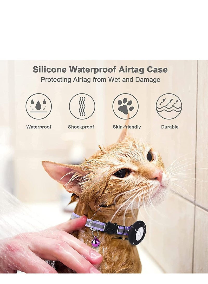 طوق كات بعلامة الهواء مع جرس وإبزيم أمان - Image 4