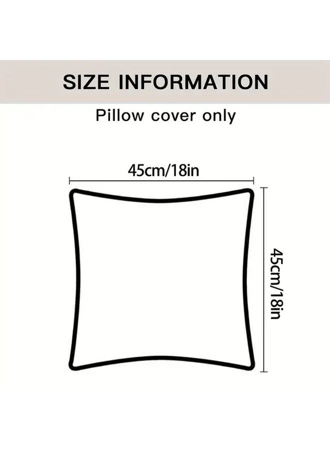 Yellow Linen Pillow Cover 18x18 Inch Zippered Cushion Case with Rope Trim for Living Room - Image 4