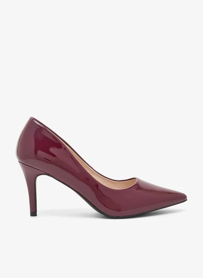 Truffle Bone Heeled Pumps