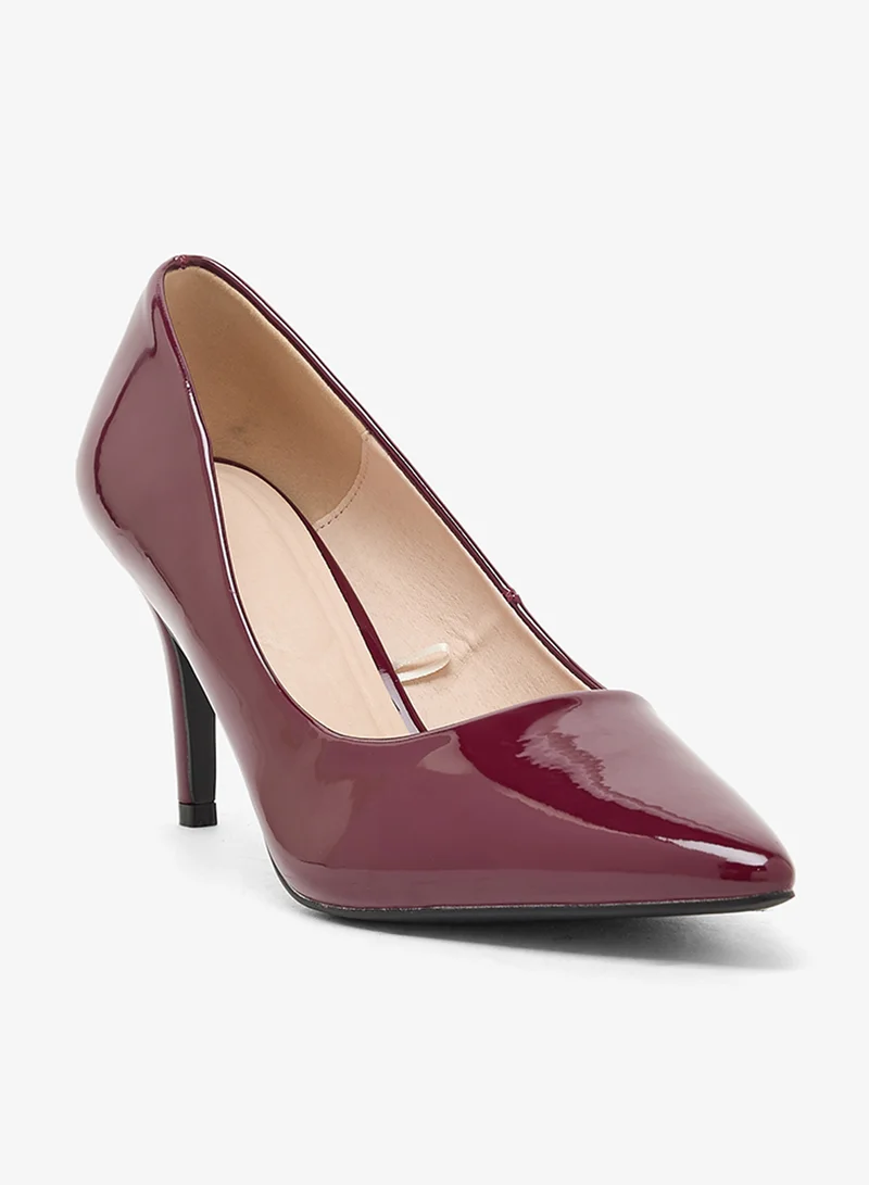 Truffle Bone Heeled Pumps