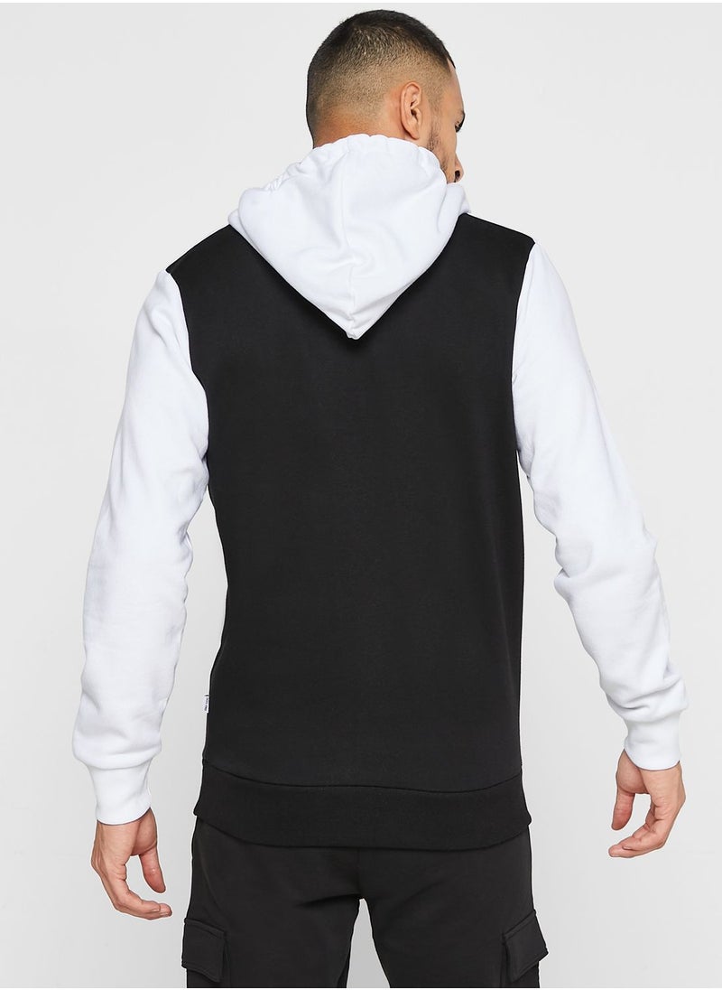 JACK & JONES - Color Block Regular Fit Hoodie - Image 1