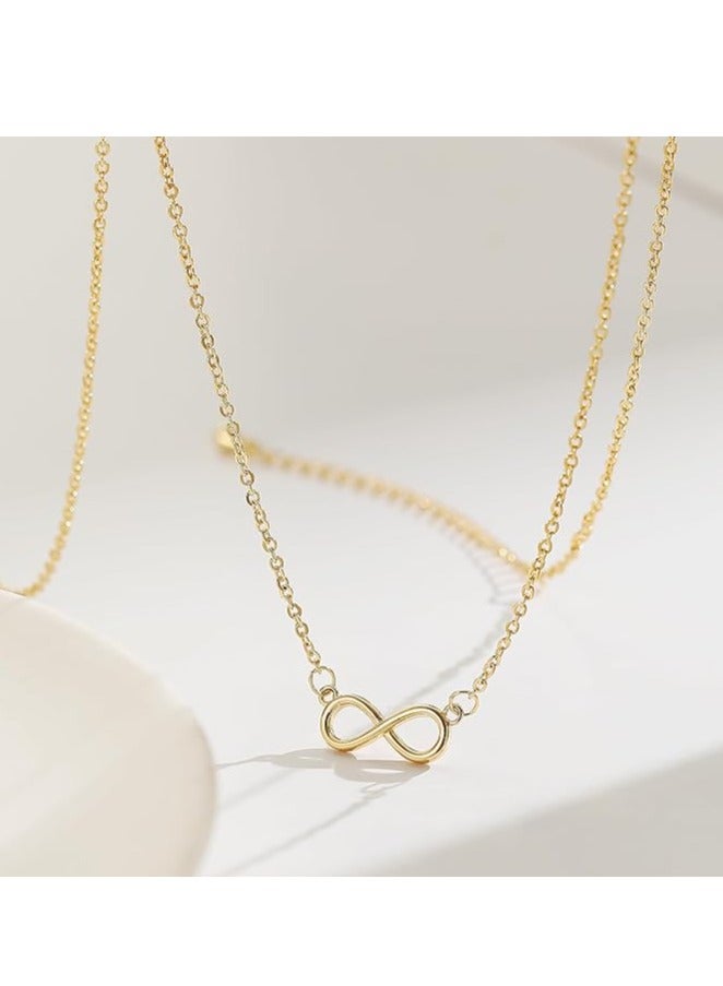 Collner 14K Gold Heart Pendant Star Evil Eye Crescent Moon Choker Necklace Boho for Women - Image 5