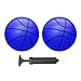 ABAJI Mini Basketballs Blue 2 Pack 5 Set with Pump Needle Durable Material for Mini Hoop 3 Years Toddlers Kids Teenagers for Pool Indoors Outdoors - Image 2