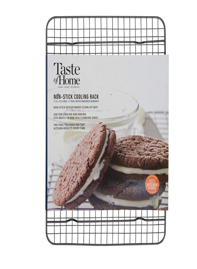 Range Kleen Taste of Home® 17.5 x 12.5 inch Non-Stick Metal Cooling Rack - Image 2
